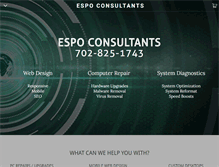 Tablet Screenshot of espoconsultants.com